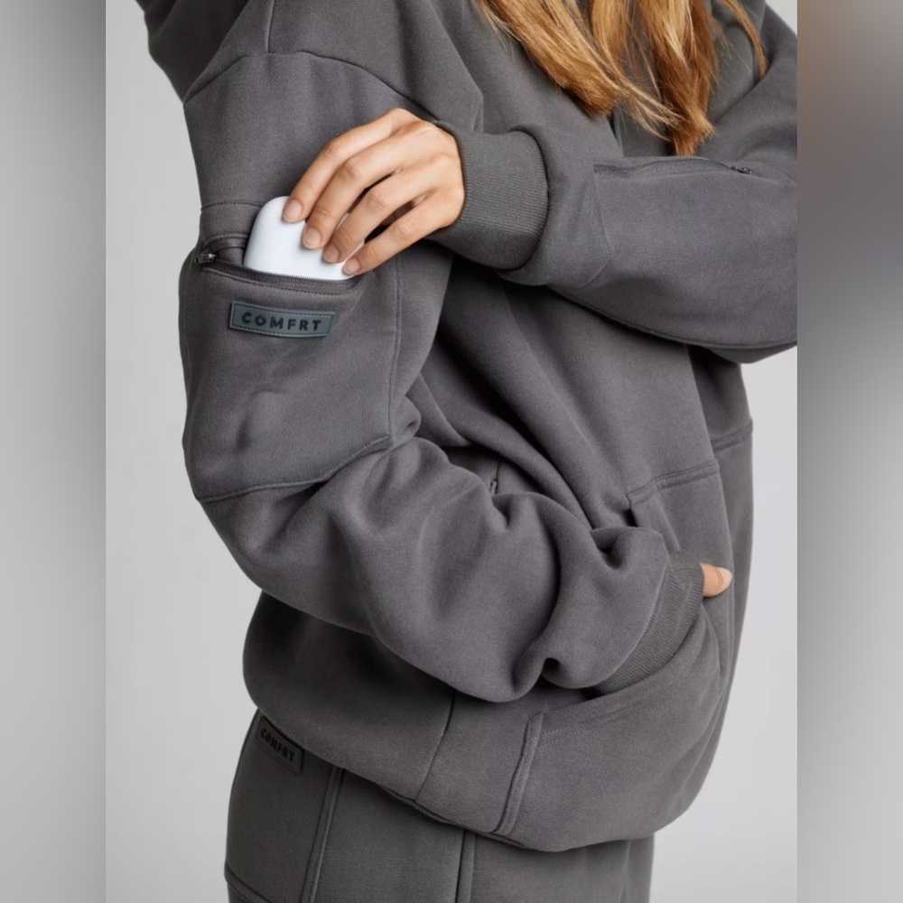 NEW Comfrt Unisex Airplane Mode Travel Hoodie - Picture 3 of 8